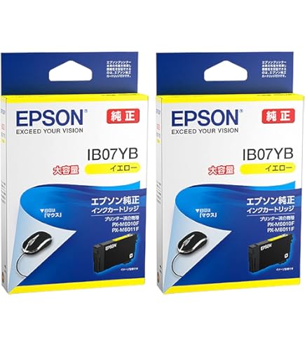 Amazon.co.jp: Genuine Epson IB07KB Black High Yield Ink Cartridge